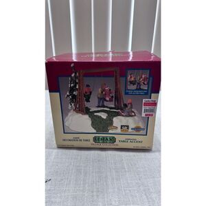 Lemax 2004 Village Collection Swing Time Carole Towne Motion Christmas Village